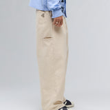 SONA PLEATED PANTS - CREAM