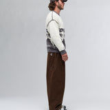 BOOMER KNITTED SWEATER (REVERSIBLE)