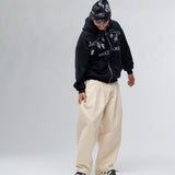 SONA PLEATED PANTS - CREAM