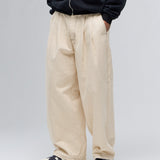 SONA PLEATED PANTS - CREAM