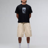 CHIFLEY PLEATED SHORTS - CREAM