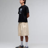 CHIFLEY PLEATED SHORTS - CREAM