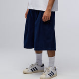 CHIFLEY PLEATED DENIM SHORTS