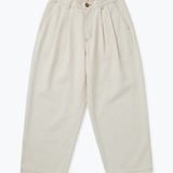 SONA PLEATED PANTS - CREAM